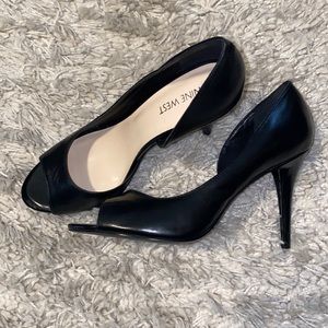 Nine West peep toe heels🖤 SO SEXY 🖤
